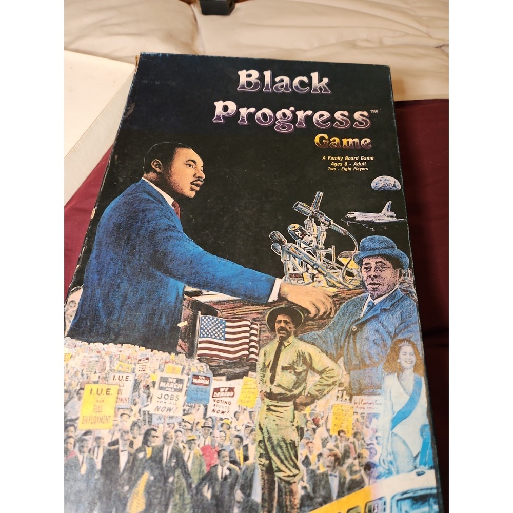 Vintage Black History Progress Game 1982 Black Heritage Home‎ School Complete